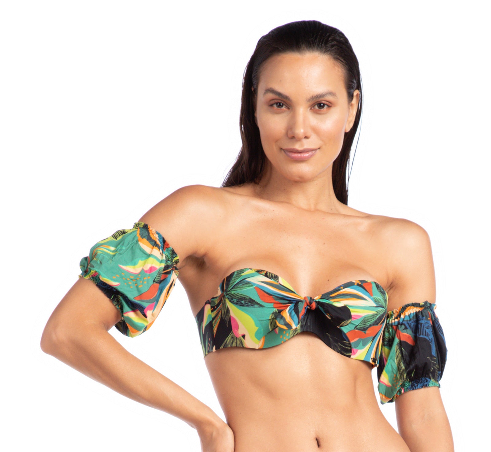 Model Front: La Playa Top Top Lateral Jardins