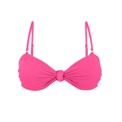 Product Front: Rio De Sol Top Top Mtx-Ultrapink Bandeau-Joy