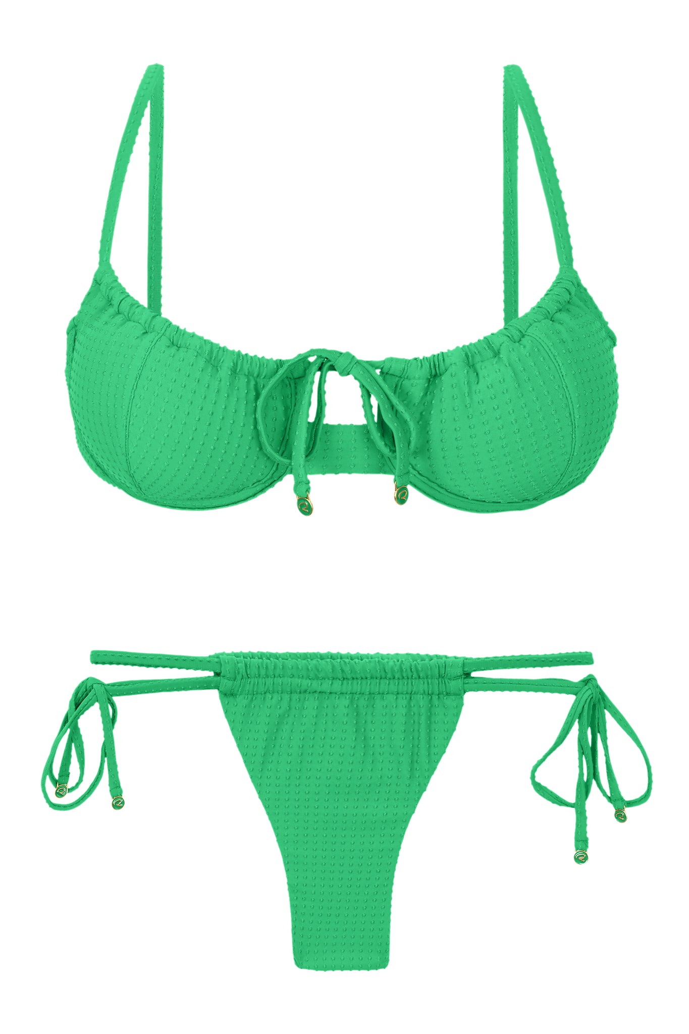 Product Front: Rio De Sol Set Set Dots-Tambourine Balconet-Tie Pipa