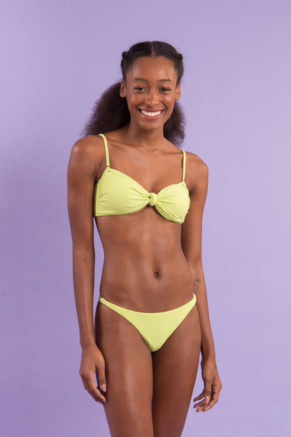 Image 13: Rio De Sol Two Piece Swimwear Set Bora-Citrus Bandeau-Joy Leblon-Fio