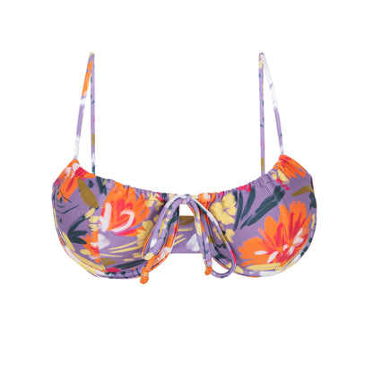 Product Front: Rio De Sol Top Top Garden-Flower Balconet-Tie