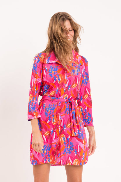 Image 13: Rio De Sol Shirtdress Flavors Chemise