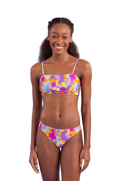 Model Front: Rio De Sol Top Top Dreams Bandeau-Reto