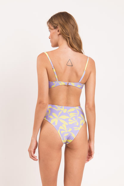 Model Back: Rio De Sol Set Set Glow Bandeau-Joy Hotpants