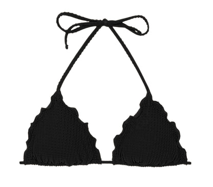 Product Front: Rio De Sol Top Top Dots-Black Frufru