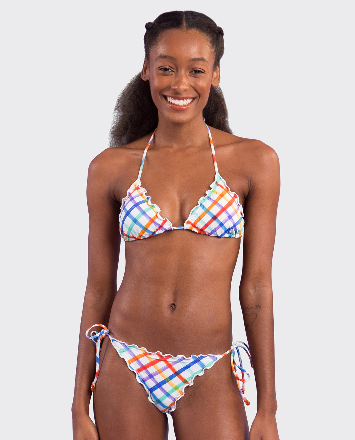 Gallery: Rio De Sol Two Piece Swimwear Set Square Frufru-Fio