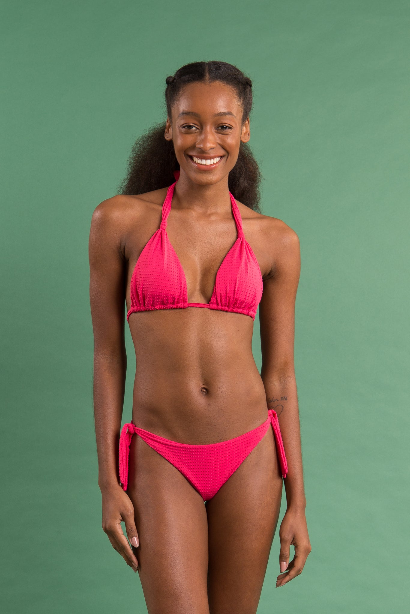 Image 11: Rio De Sol Set Set Dots-Virtual-Pink Mel Italy