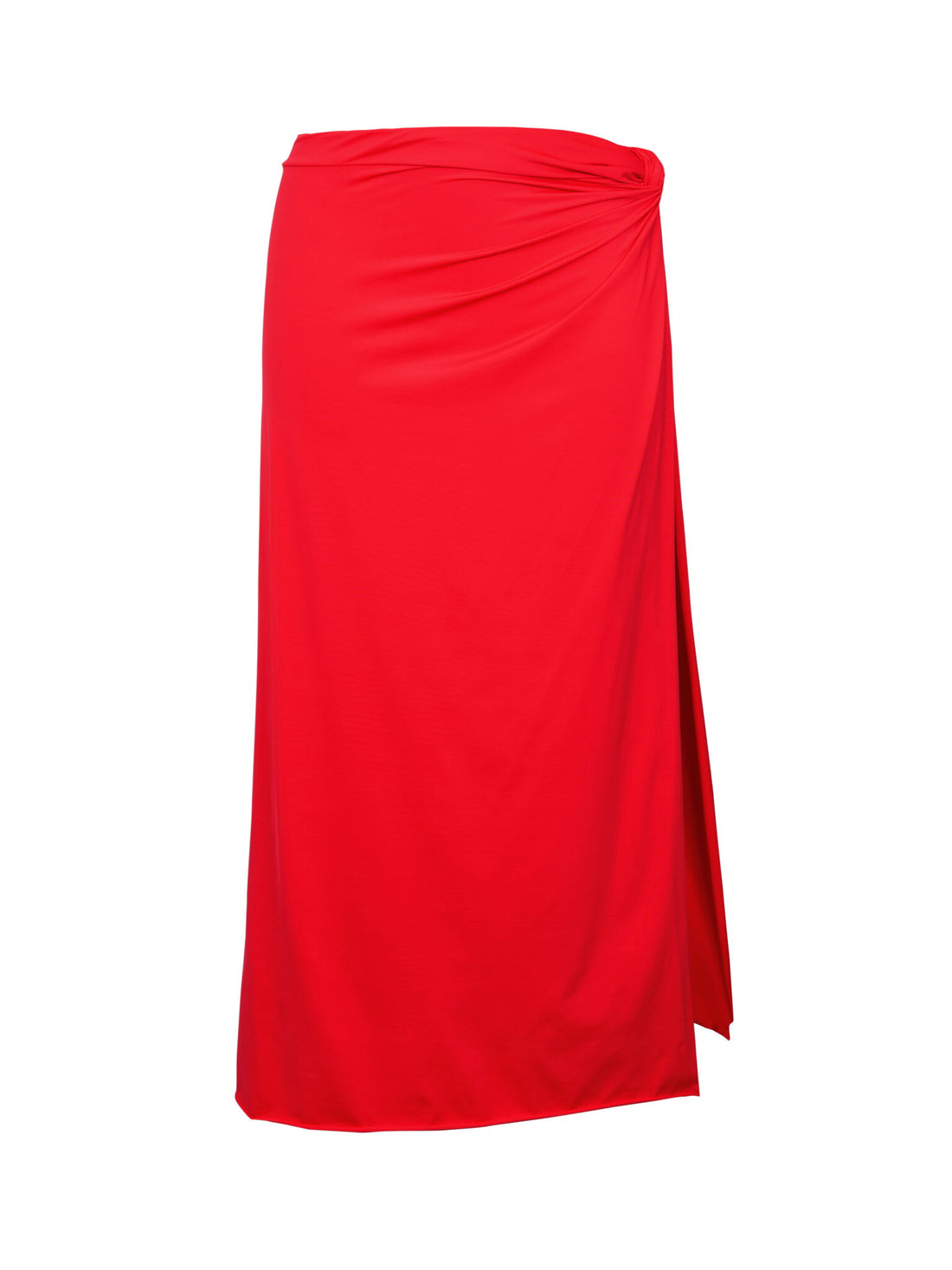Product Front: Rio De Sol Beach Skirt Rouge Long-Skirt-Knot