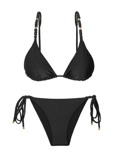 Product Front: Rio De Sol Set Set Shimmer-Black Lia-Noa Lacinho