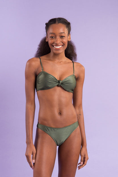 Image 12: Rio De Sol Set Set Croco Bandeau-Joy Essential