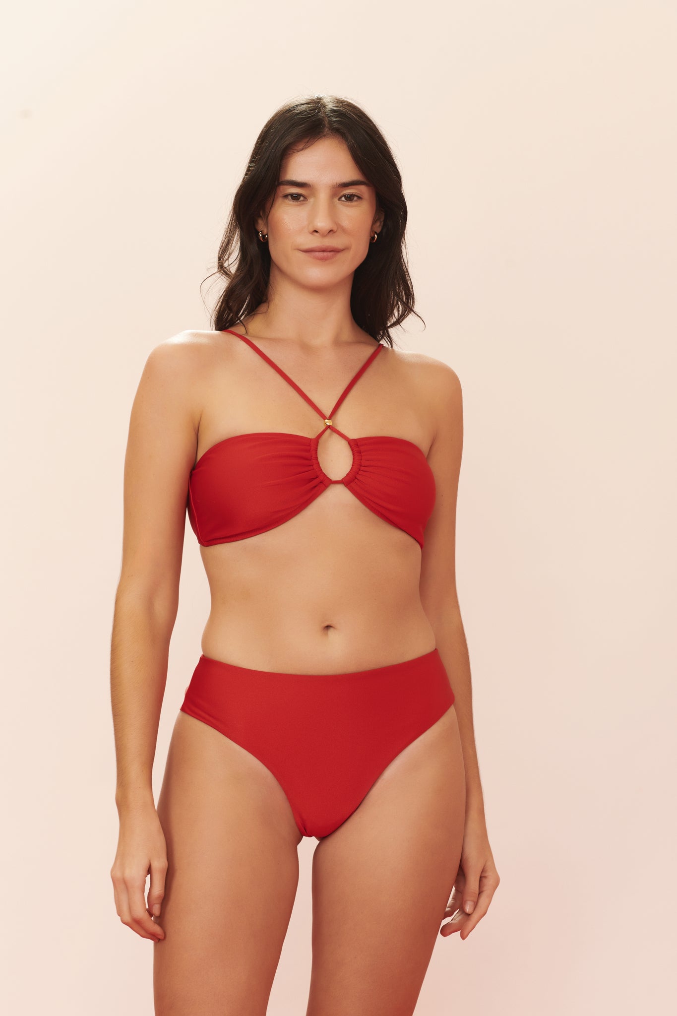 Model Front: Blueman Top Top Vermelho Surfista
