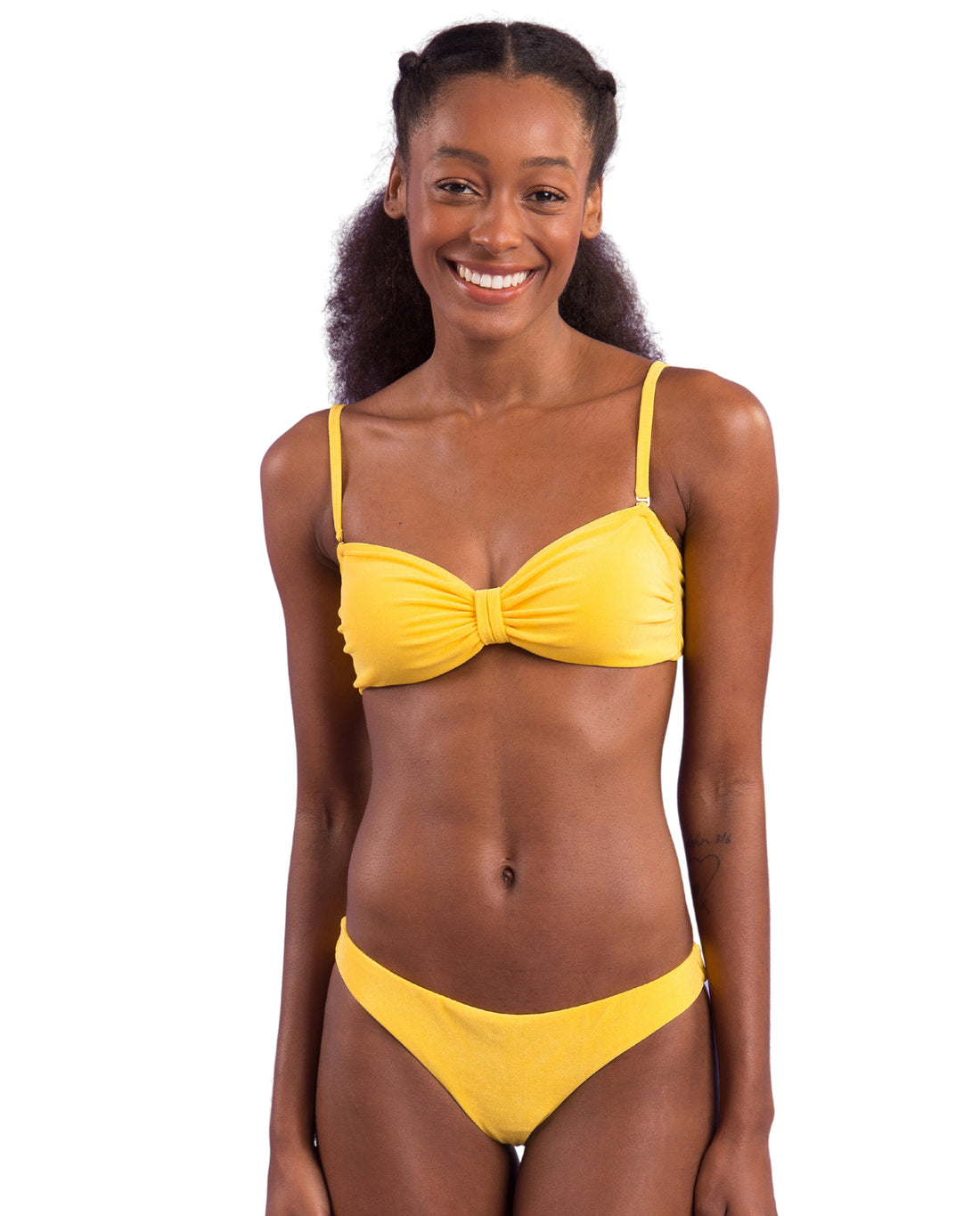 Gallery: Rio De Sol Set Set Malibu-Yellow Bandeau-Duo Essential