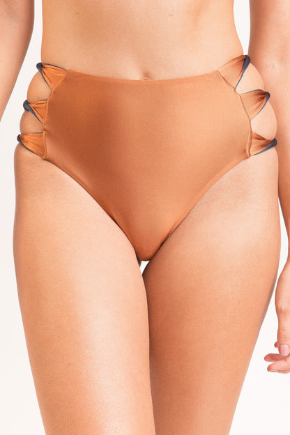 Gallery: Rio De Sol Bottom Bottom Nocciola High-Waist-Spin