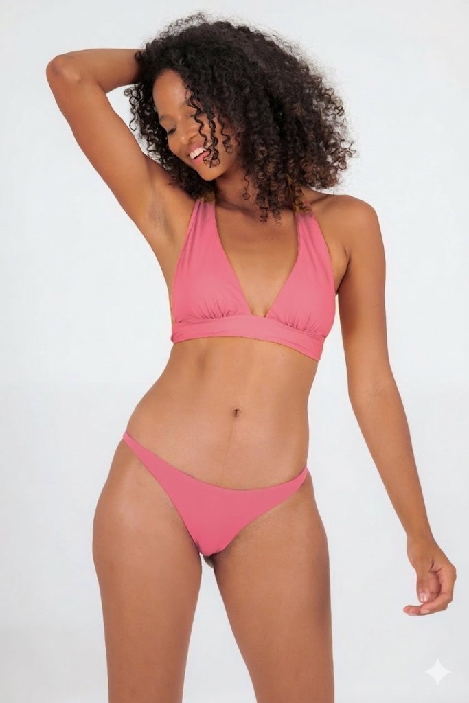Model Front: Rio De Sol Bottom Bottom Confetti Leblon-Fio