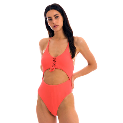 Gallery: Rio De Sol One-Piece Dots-Tabata Ivy Strap