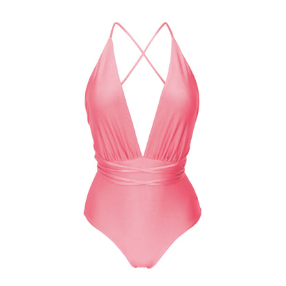 Product Front: Rio De Sol One-Piece Shimmer-Confetti New Vegas