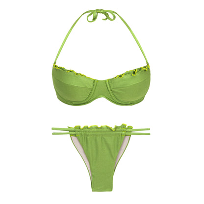 Product Front: Rio De Sol Set Set Shimmer-Botanica Balconet-Frufru Pipa-Frufru