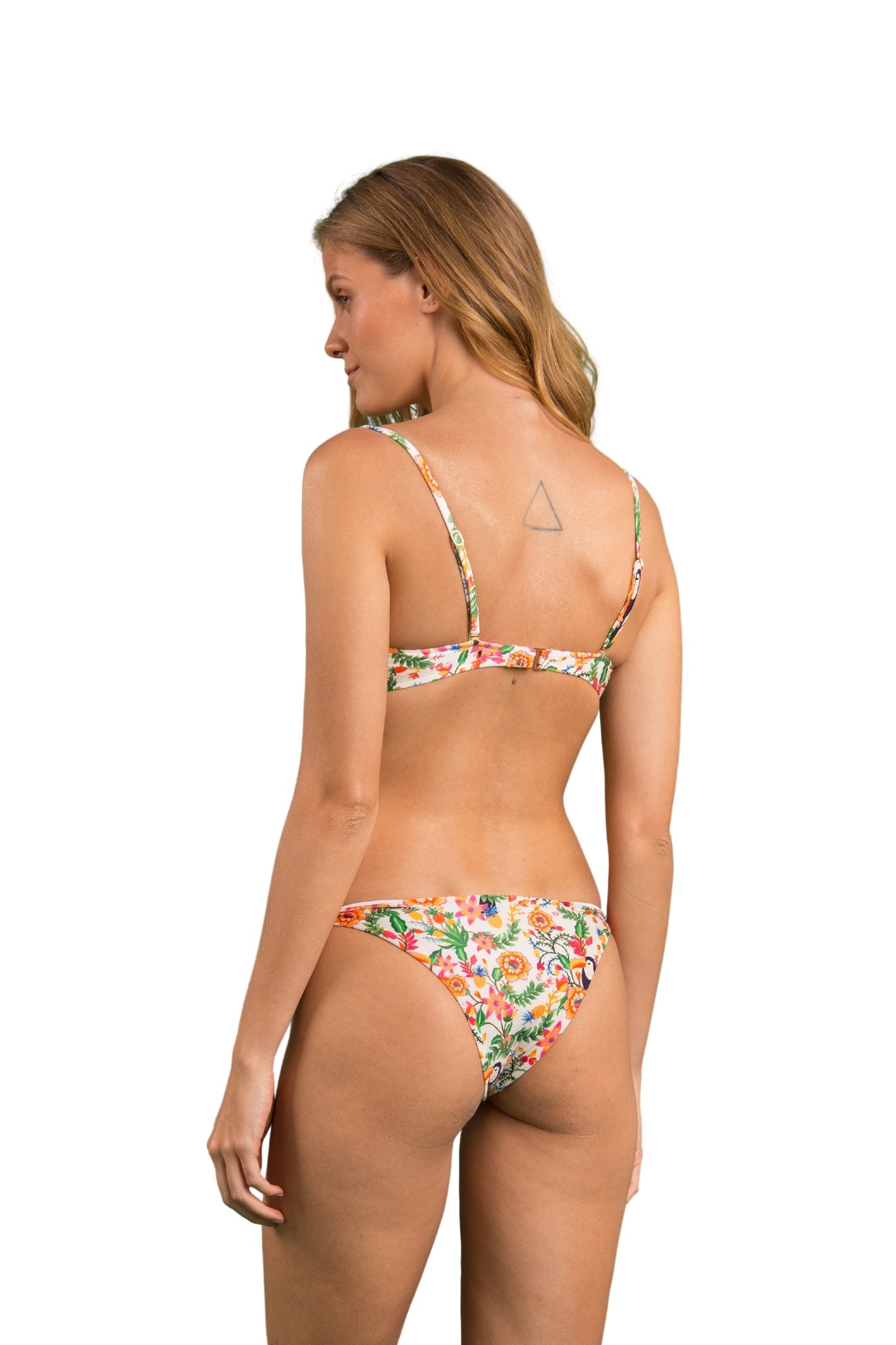 Model Back: Rio De Sol Top Top Boho Bandeau-Joy