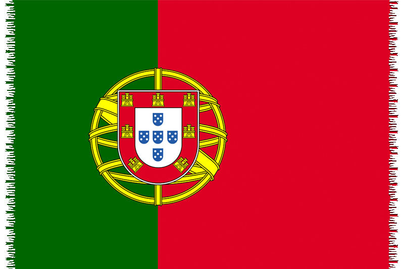 Product Front: Bali Blue Pareo Canga Portuguese National Flag