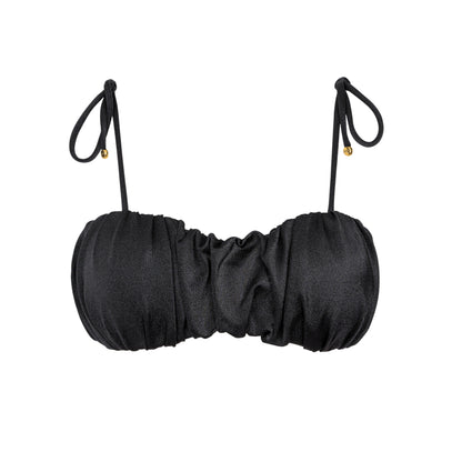 Product Front: La Playa Top Top Faixa Duplo Preto