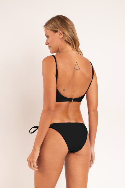 Model Back: Rio De Sol Bottom Bottom Touch-Black Ibiza-Comfy