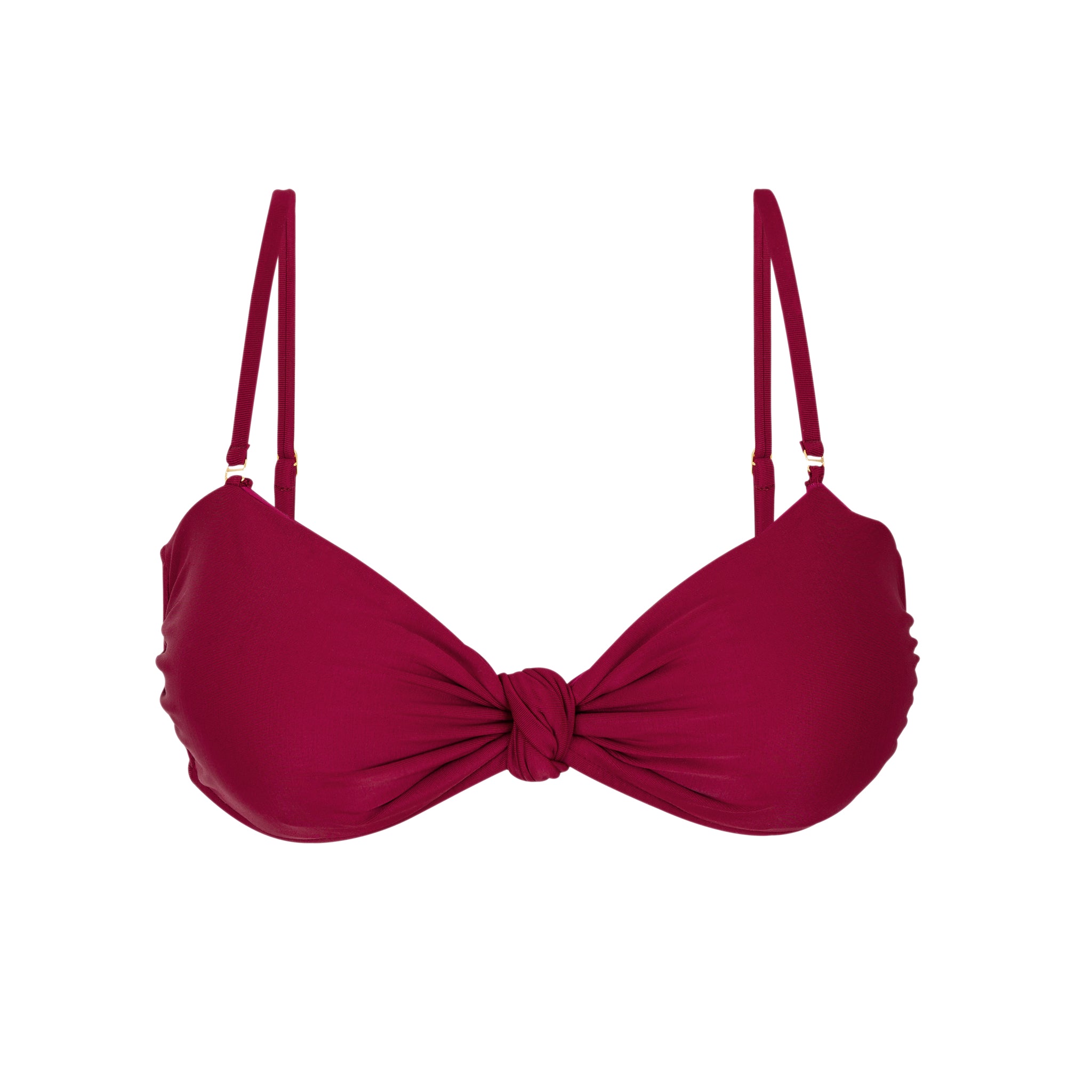Product Front: Rio De Sol Top Top Touch-Carmim Bandeau-Joy