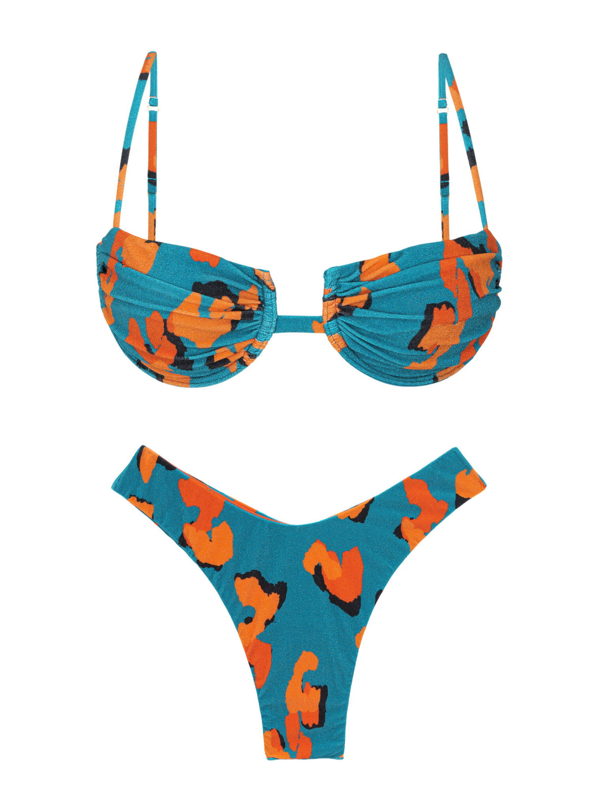 Product Front: Rio De Sol Two Piece Swimwear Set Luma Zaya Nara