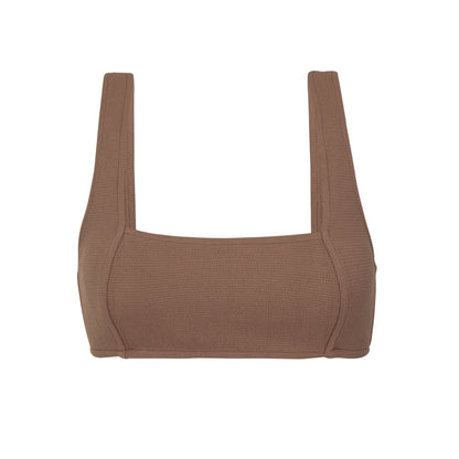 Product Front: Rio De Sol Bikini Tops Top Sand-Cappuccino Mary