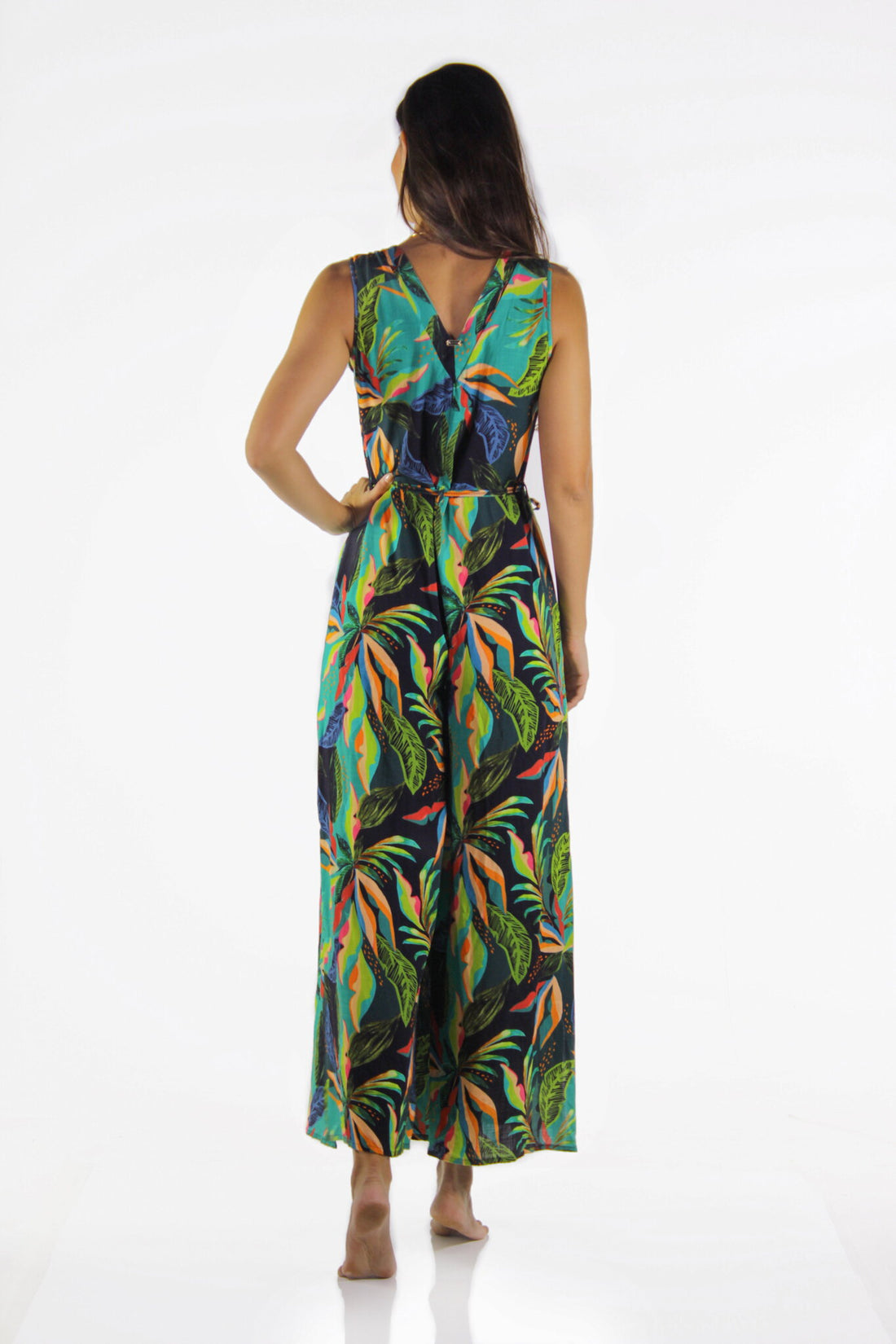 Model Back: La Playa Jumpsuits Macacao Regata Jardins