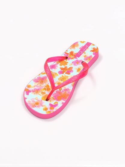 Image 05: Rio De Sol Flip-Flops Ditsy-Sky Slim