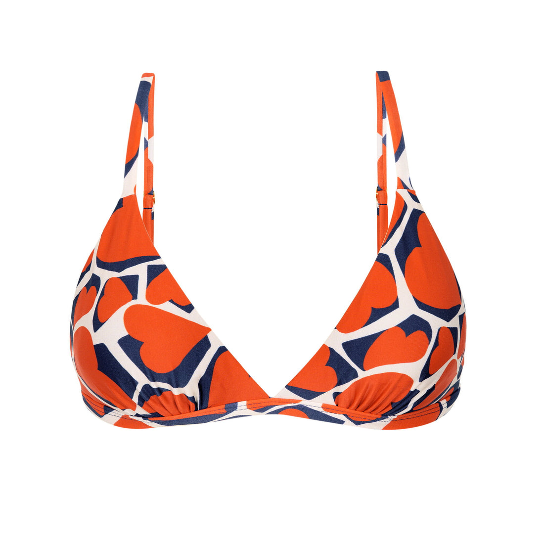 Product Front: Rio De Sol Bikini Tops Top Amore-Red Tri-Fixo