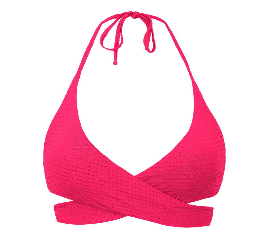 Product Front: Rio De Sol Bikini Tops Top Dots-Virtual-Pink Kate