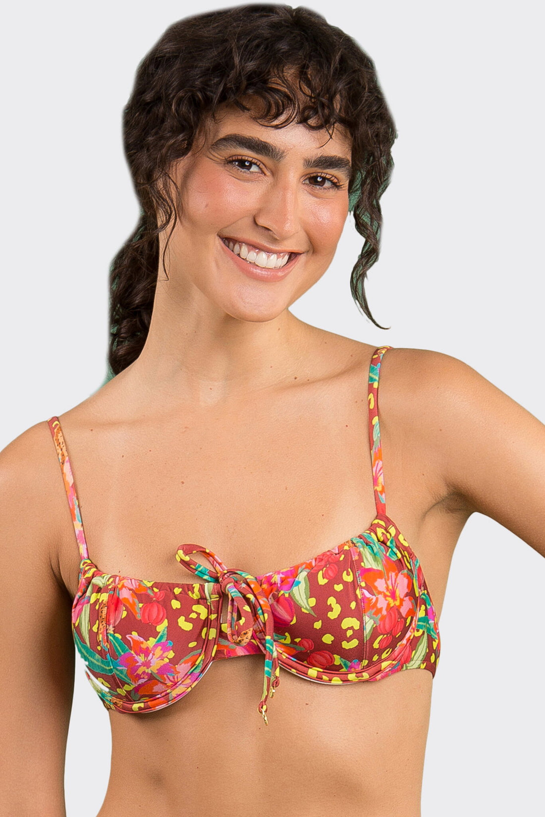 Gallery: Rio De Sol Bikini Tops Top Tropics Balconet-Tie