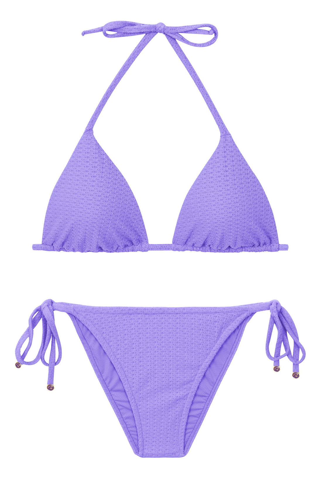 Product Front: Rio De Sol Two Piece Swimwear Set Bora-Lavanda Tri-Inv Lacinho