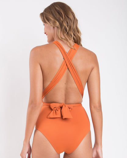 Image 05: Rio De Sol One Piece Swimsuits Ocre Marina