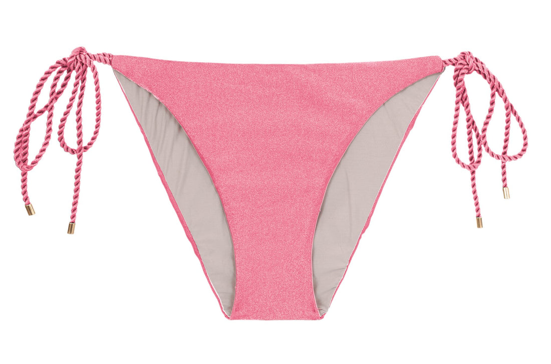 Product Front: Rio De Sol Bikini Bottoms Bottom Shimmer-Confetti Ibiza-Rope