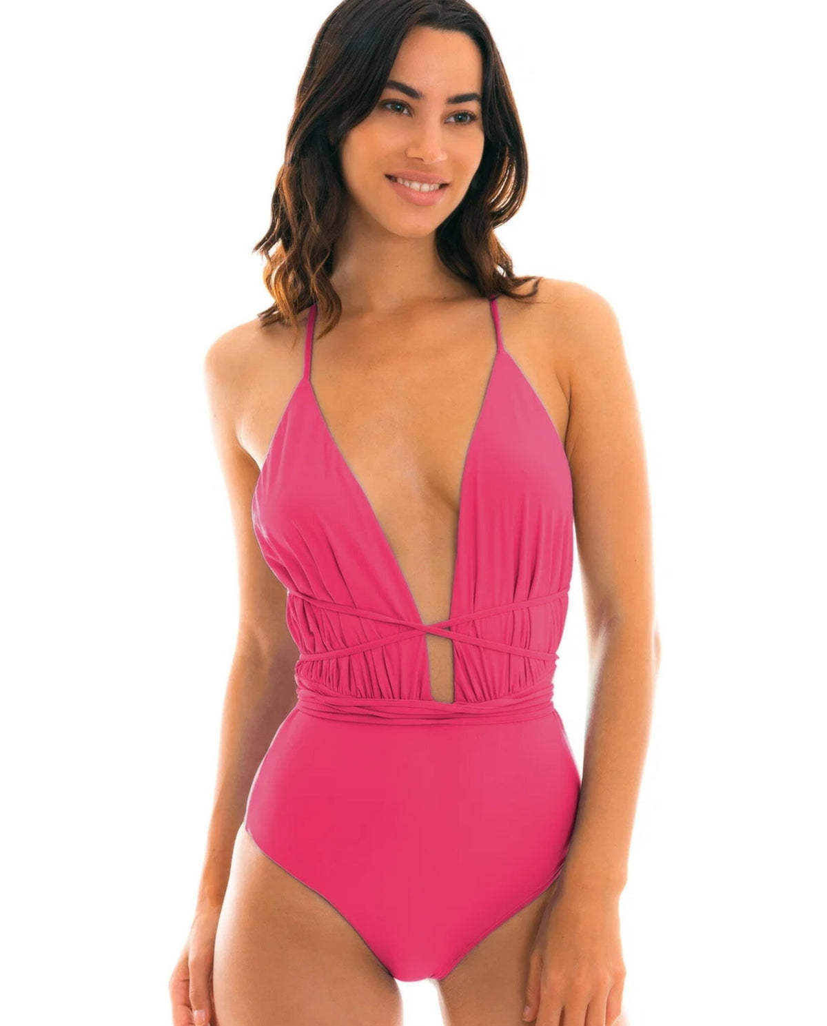 Model Front: Rio De Sol One Piece Swimsuits New Vegas Olinda