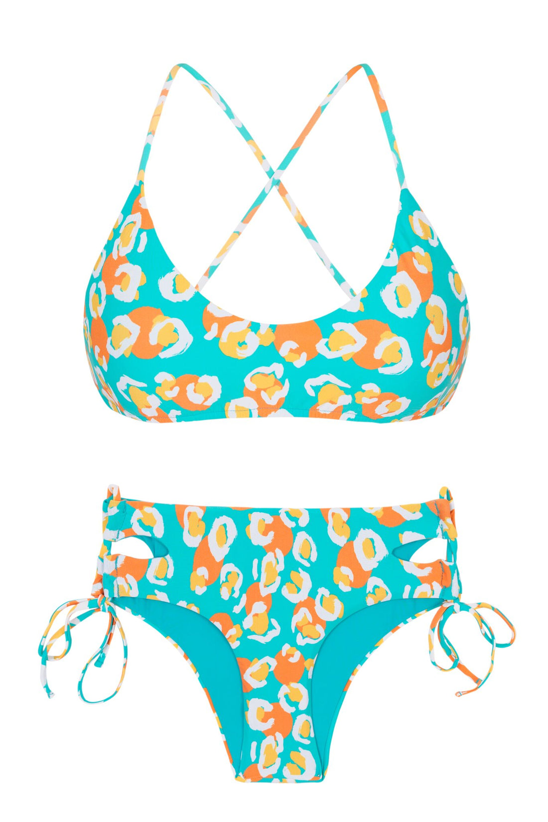 Product Front: Rio De Sol Two Piece Swimwear Set Dubai Bralette Madrid