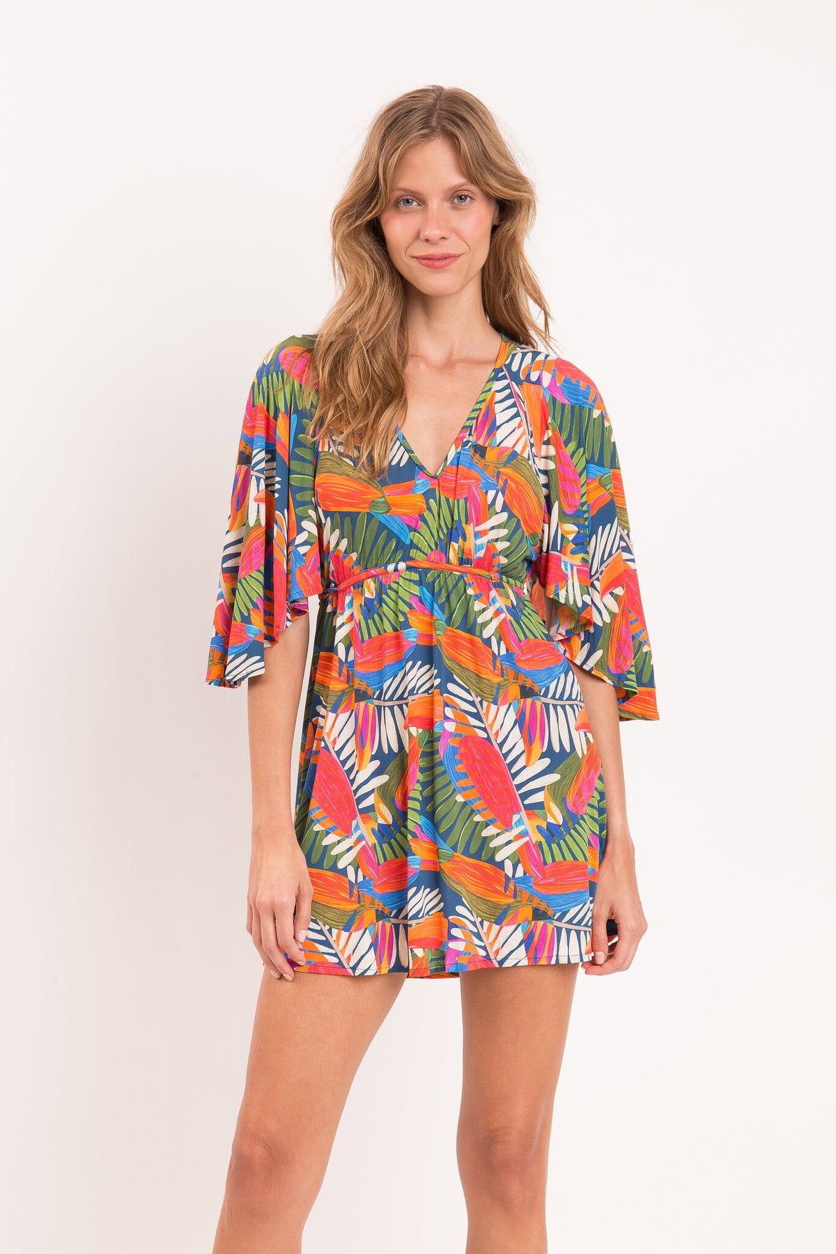 Model Front: Rio De Sol Mini Dresses Jungle Mini Dress