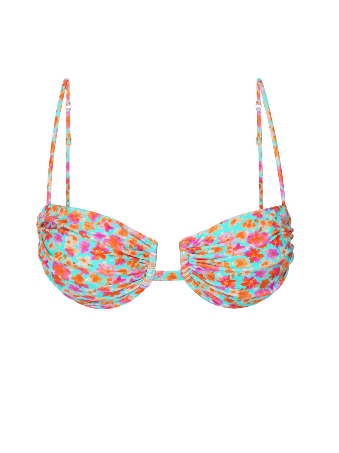 Product Front: Rio De Sol Bikini Tops Top Ditsy-Sky Zaya