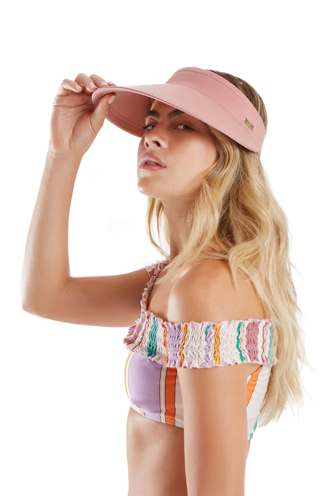 Model Front: Blueman Visor Viseira Goy Marrom