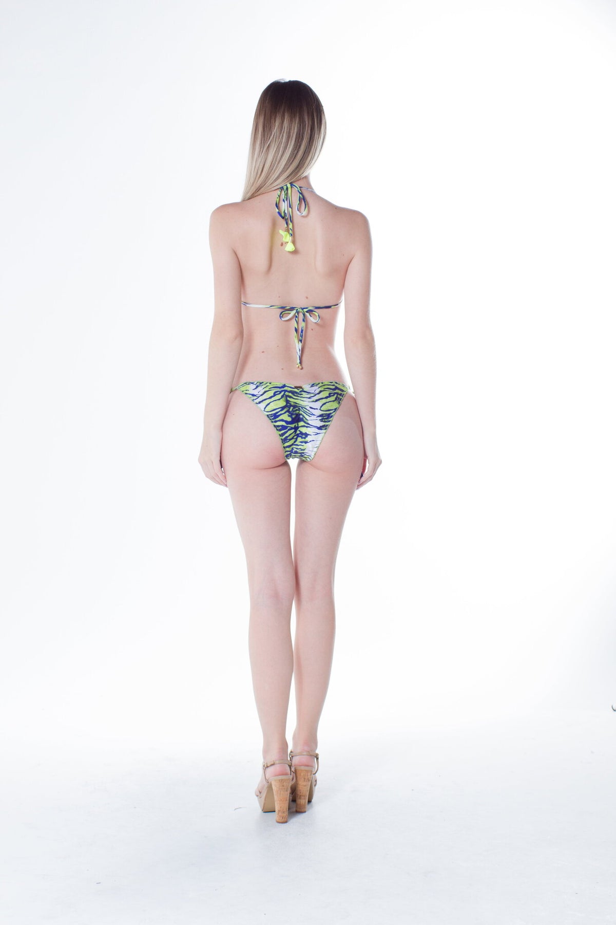 Image 04: La Playa Bikini Tops Top Ripple Tigre Pop