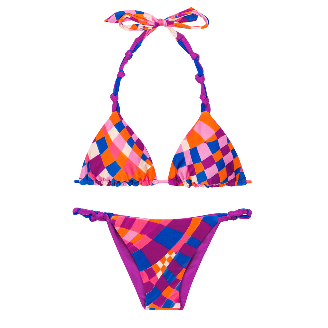 Product Front: Rio De Sol Two Piece Swimwear Set Funny Tri-Rev Essential-Rev