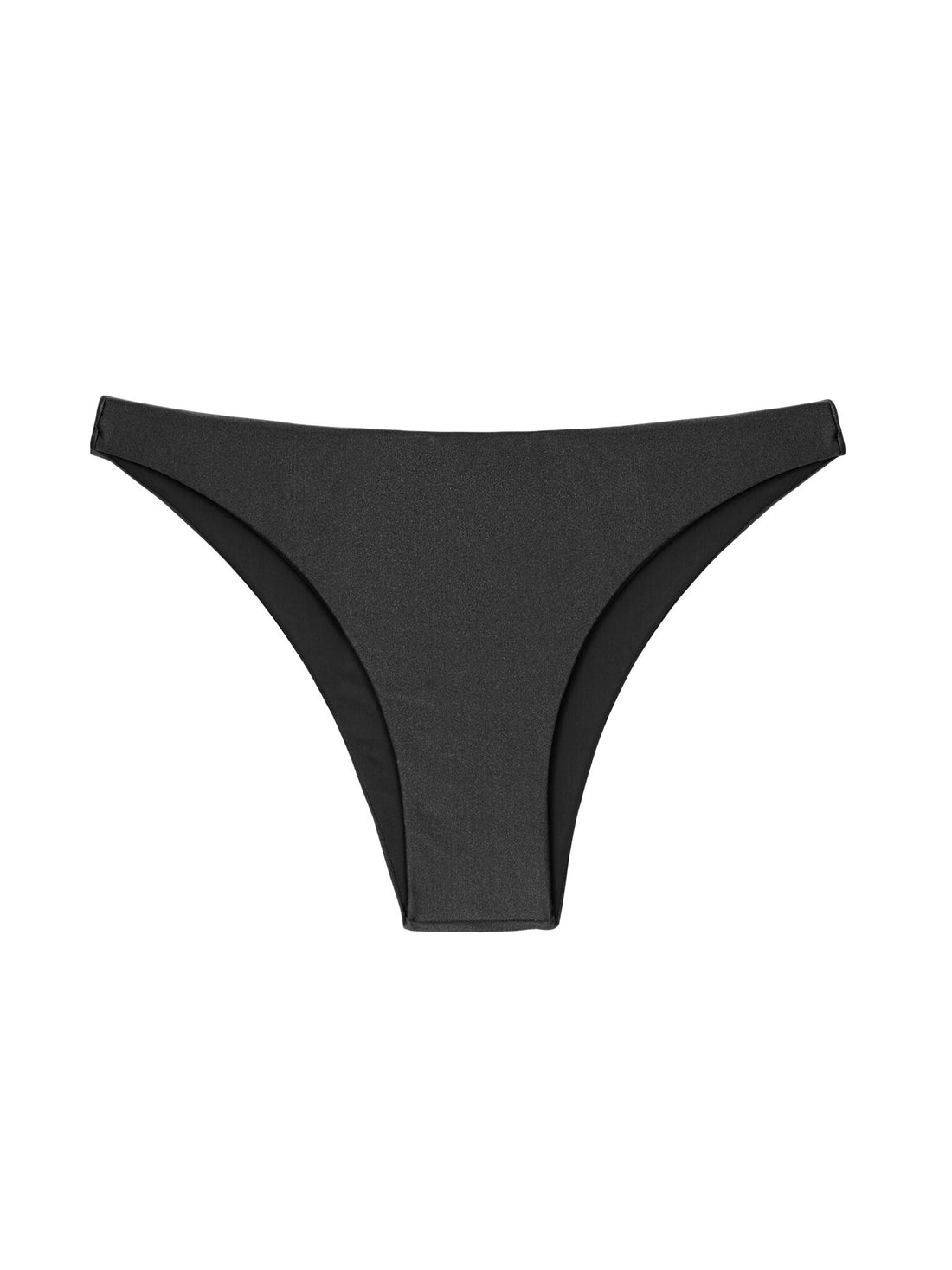 Product Front: Rio De Sol Bikini Bottoms Bottom Shimmer-Black Leblon