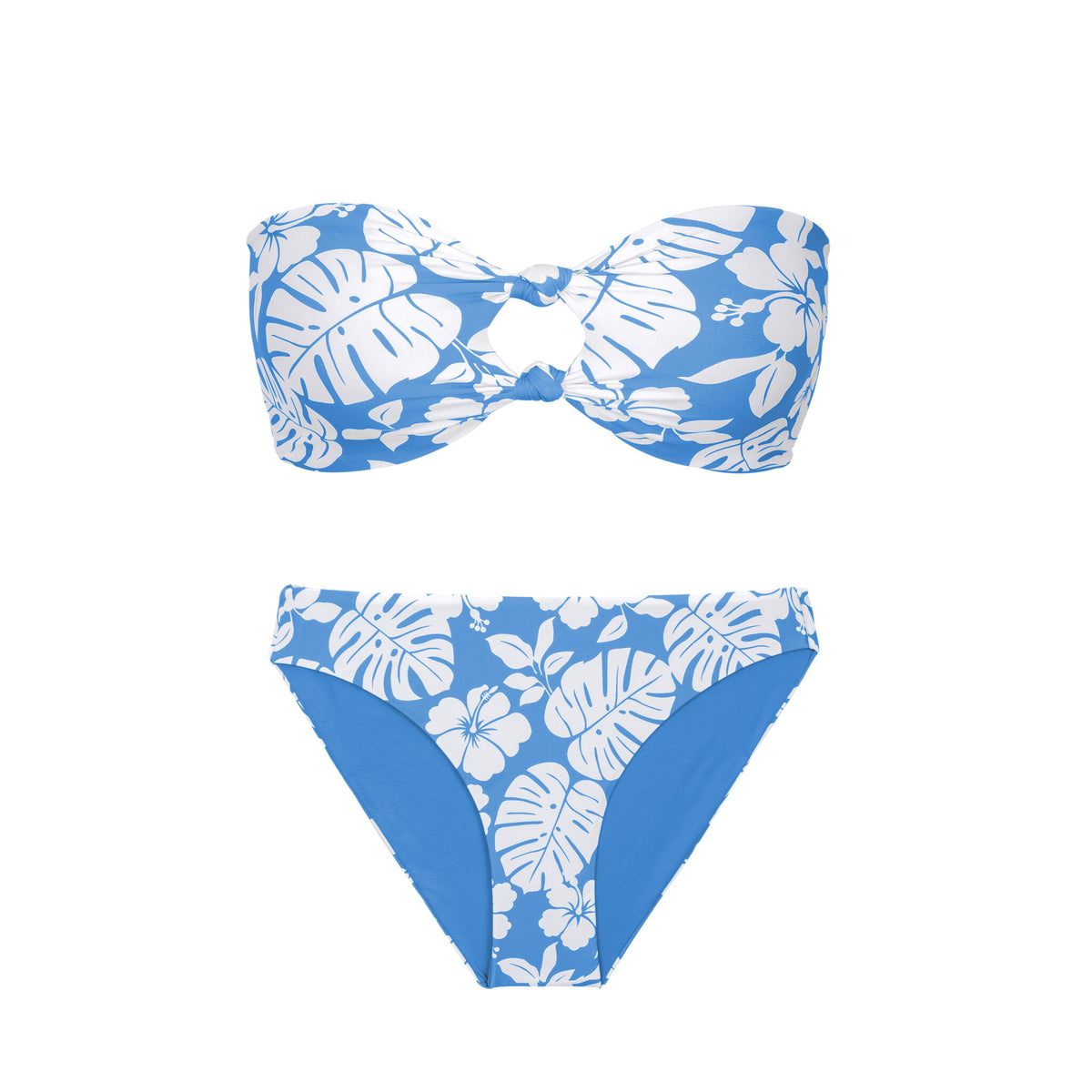 Product Front: Wednesday In Hawaii By Rio De Sol Two Piece Swimwear Set Pua-Pacifica Lani Waikiki