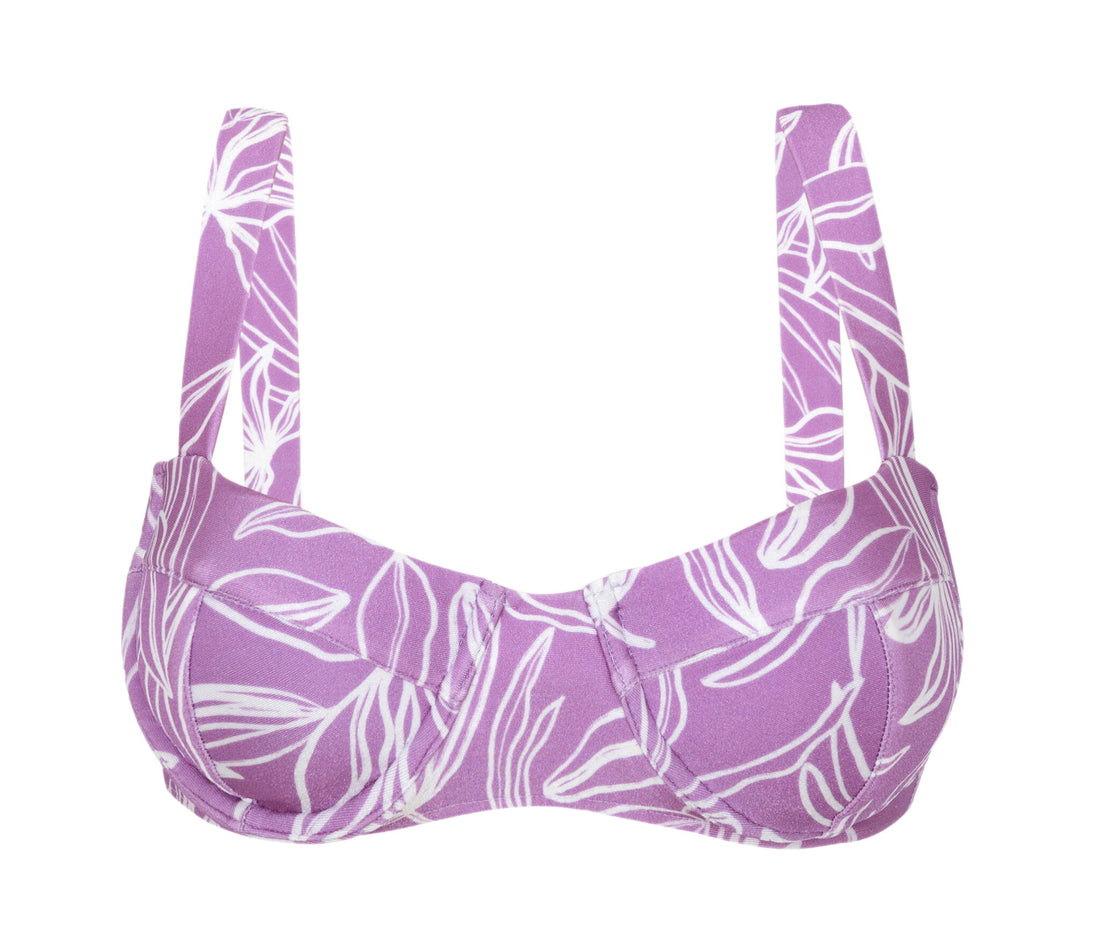 Product Front: Rio De Sol Bikini Tops Top Trail-Purple Amelia