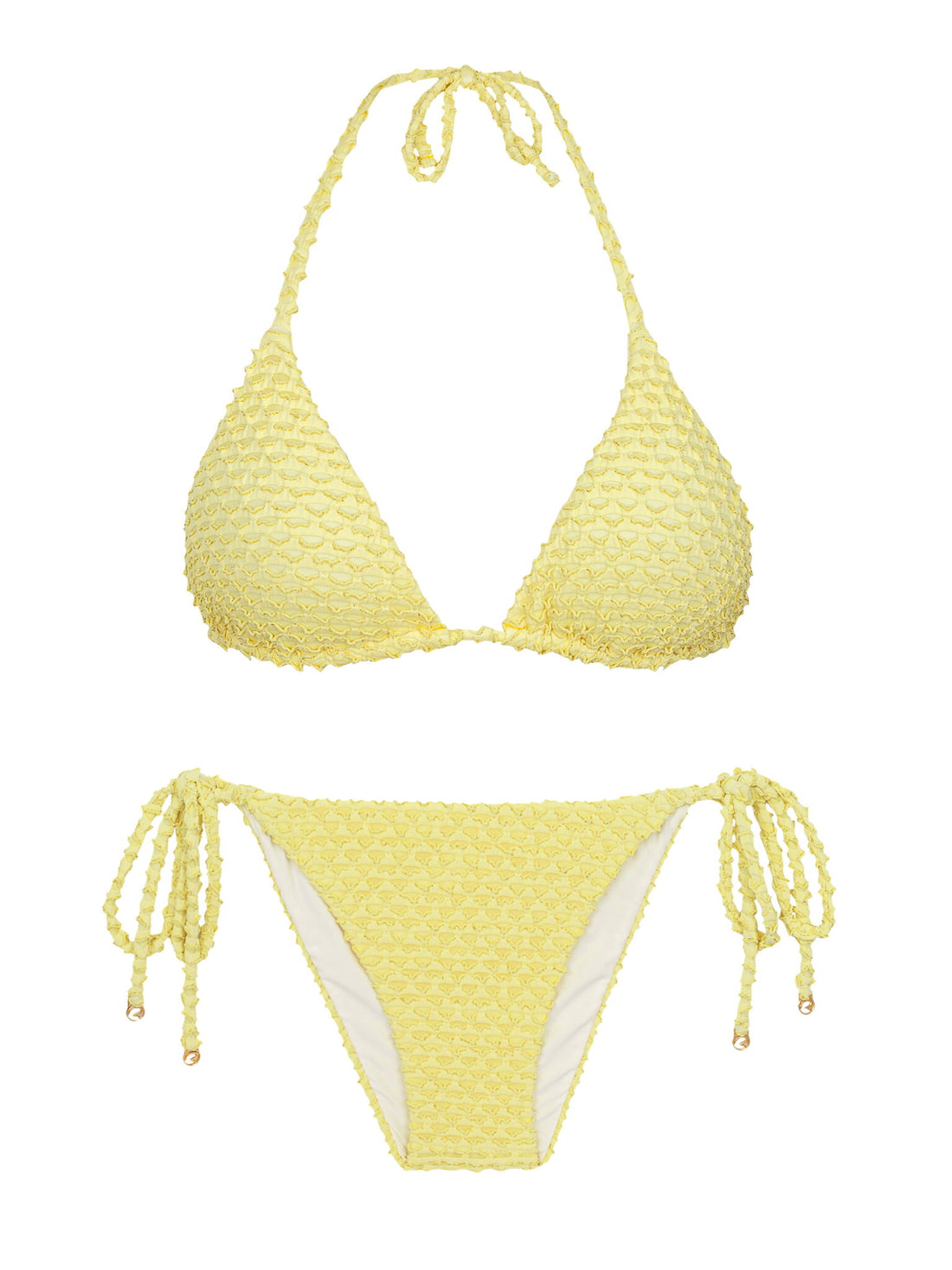 Product Front: Rio De Sol Two Piece Swimwear Set Drift-Butterglow Tri-Inv Lacinho