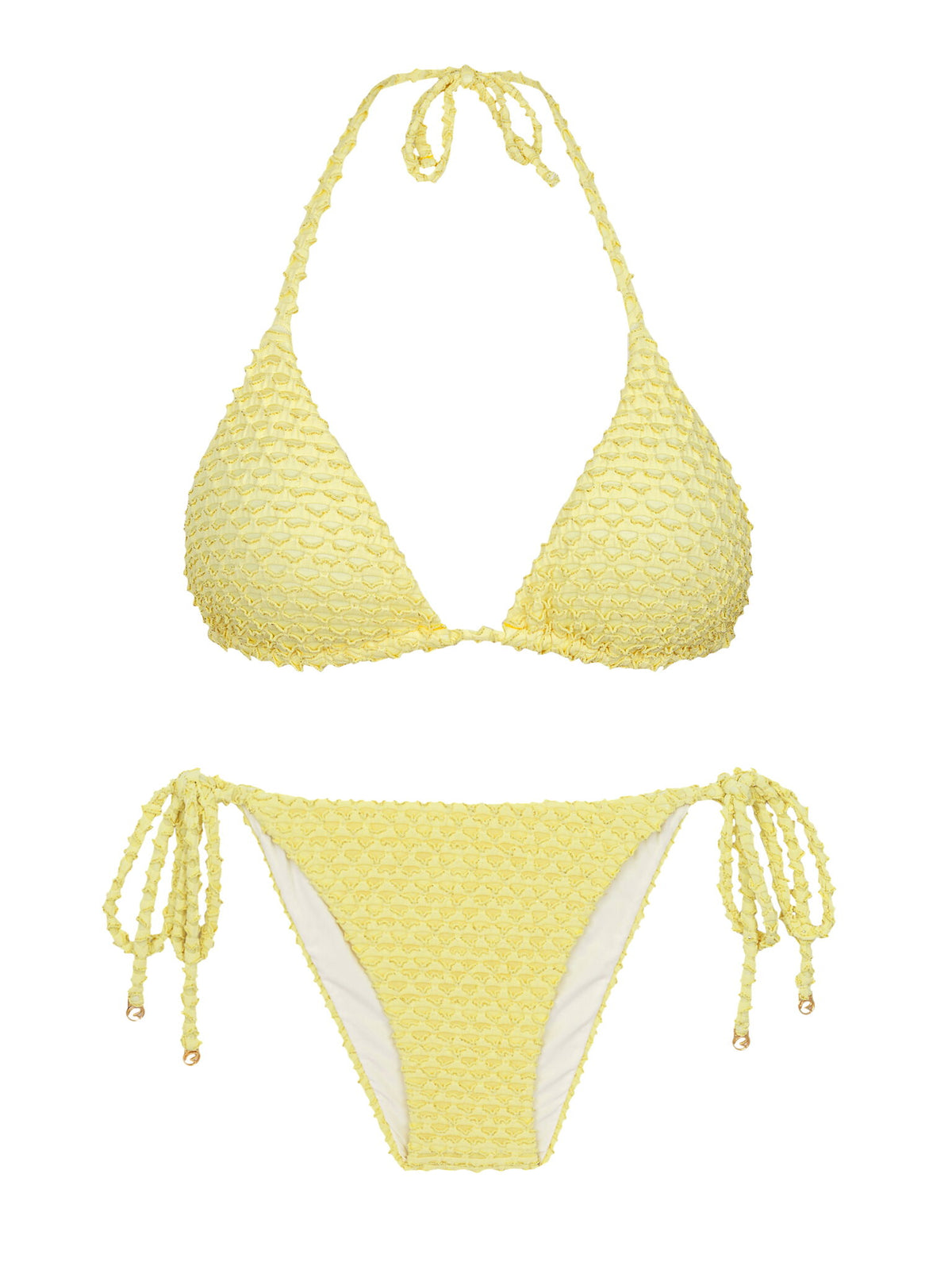 Product Front: Rio De Sol Two Piece Swimwear Set Drift-Butterglow Tri-Inv Lacinho