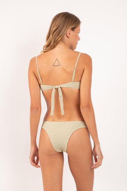 Model Back: Rio De Sol Bikini Tops Top Brisa-Pistache Juliette