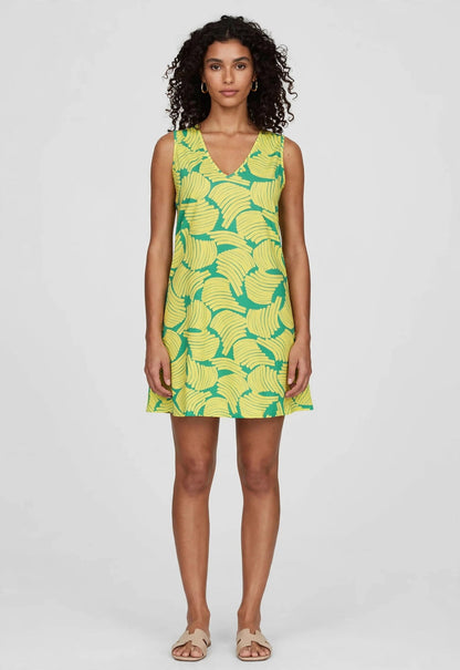 Model Front: Rio De Sol Mini Dresses Dress Banana Yellow
